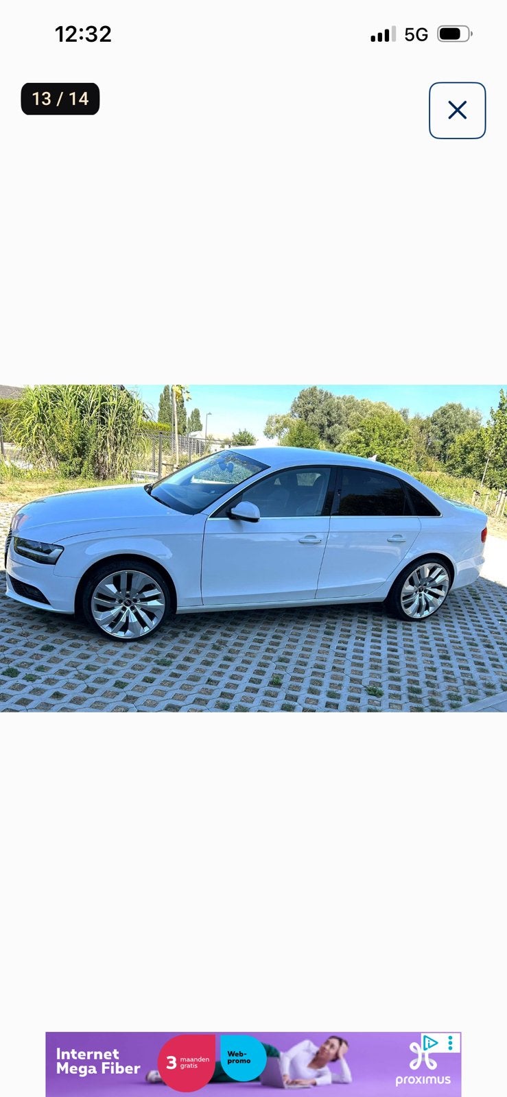 Audi A4 Sedan 2.0TDI van 2013 Te Koop gekeurd voor verkoop, Auto's, Voorwielaandrijving, Zwart, Wit, Particulier