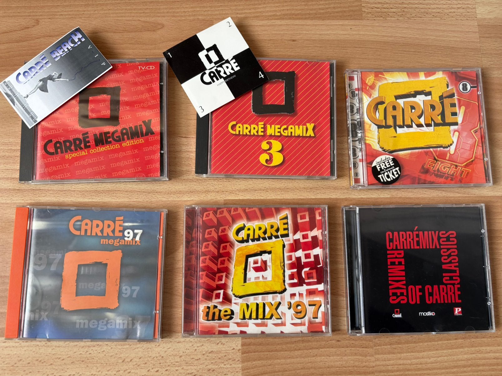 Club carre lot of appart, CD & DVD, Enlèvement ou Envoi, Comme neuf, Dance et House