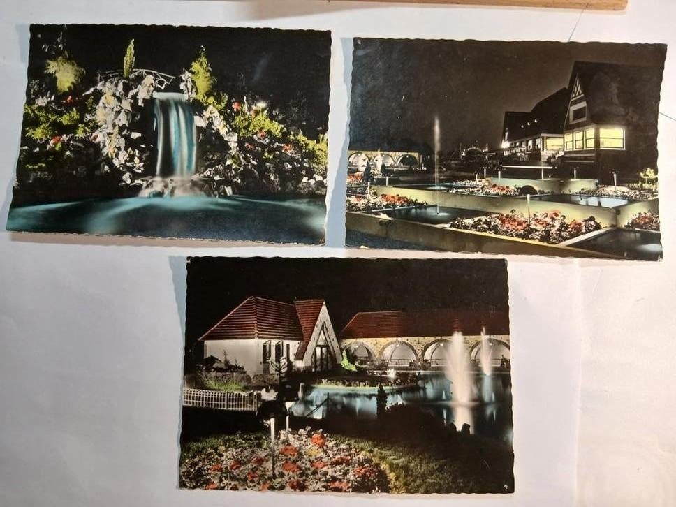 3 postkaarten pretpark Meli Adinkerke sprookjesachtig, Verzamelen, Ophalen of Verzenden