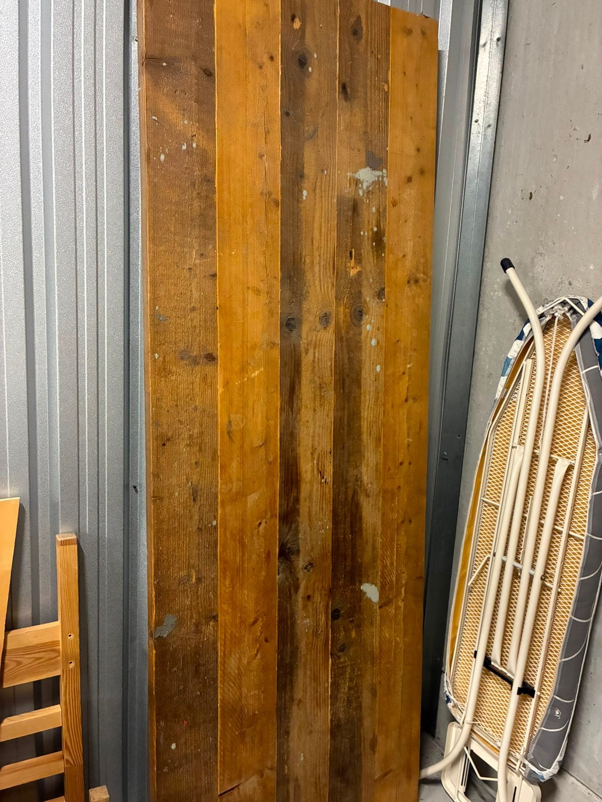 Steigerhouten tafel, Ophalen, Gebruikt