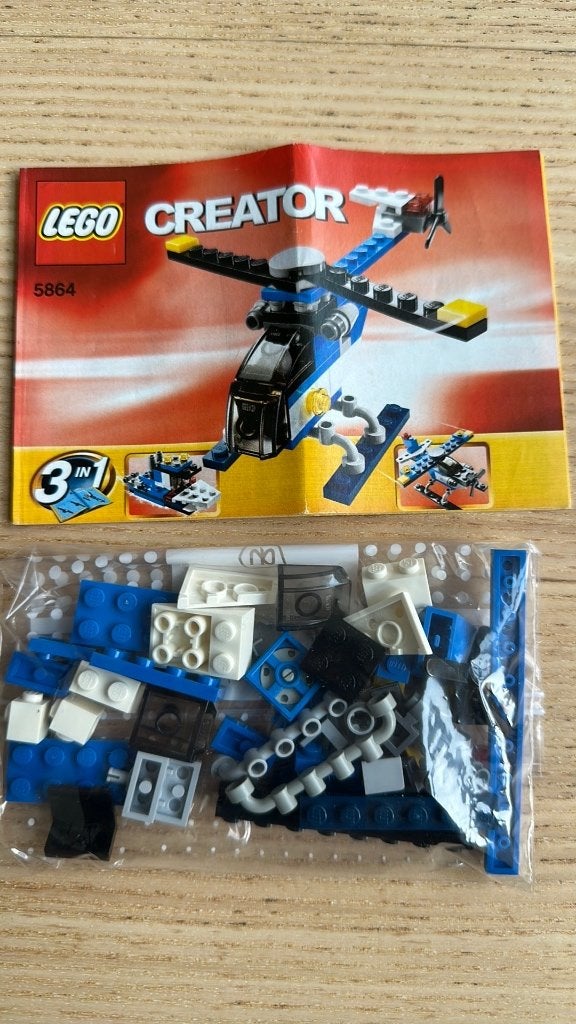 Lego Creator 5864, compleet, Gebruikt, Lego, Inclusief instructies, Ophalen of Verzenden