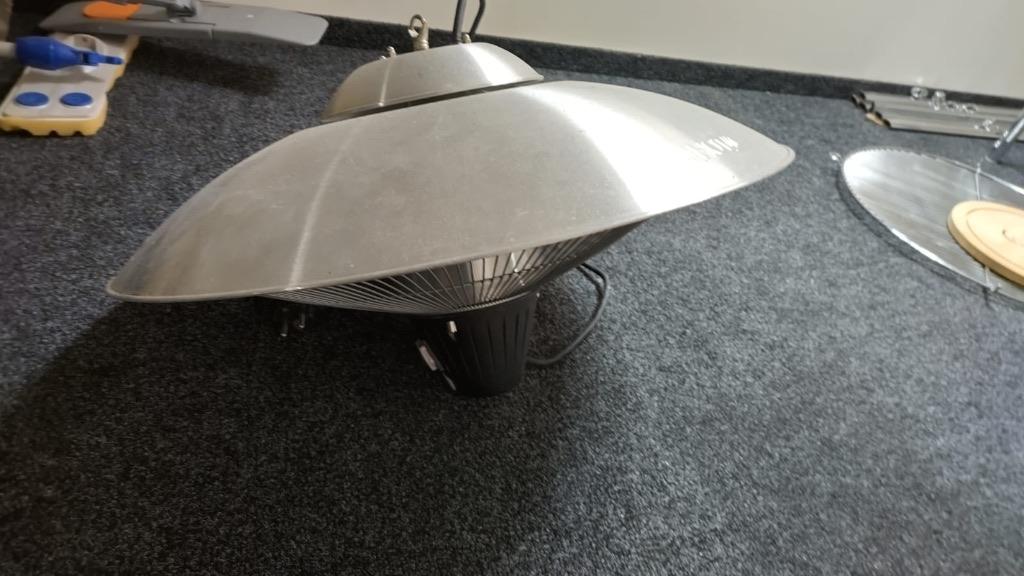 Elektrische heater- terrasverwarmer binnen/buiten, Tuin en Terras, Ophalen, Zo goed als nieuw, Elektrisch, Plafond
