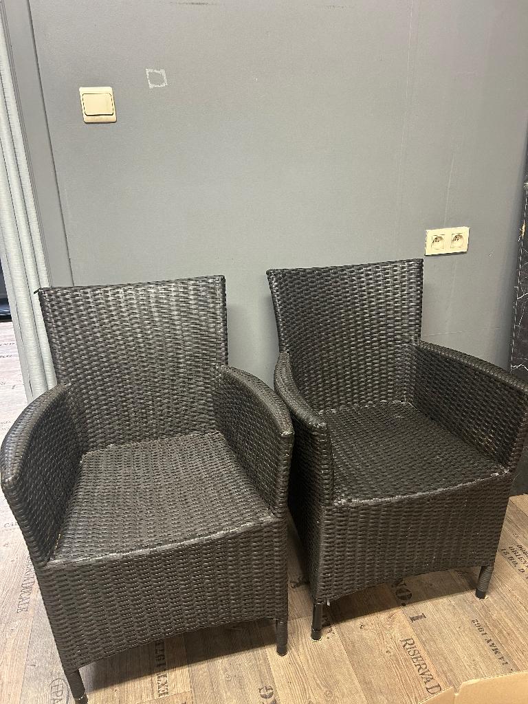 Tuinstoel, Jardin & Terrasse, Chaises de jardin, Enlèvement, Utilisé, Rotin