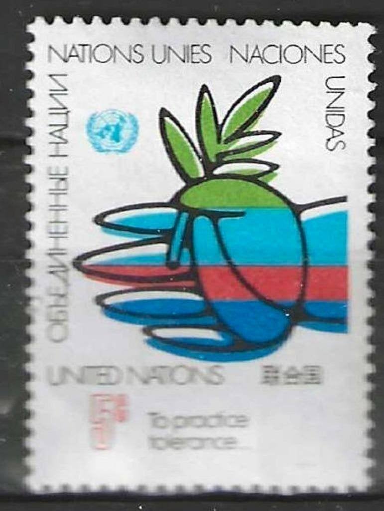VN-New York 1979 - Yvert 296 - Verdraagzaamheid (ZG), Postzegels en Munten, Verzenden, Postfris