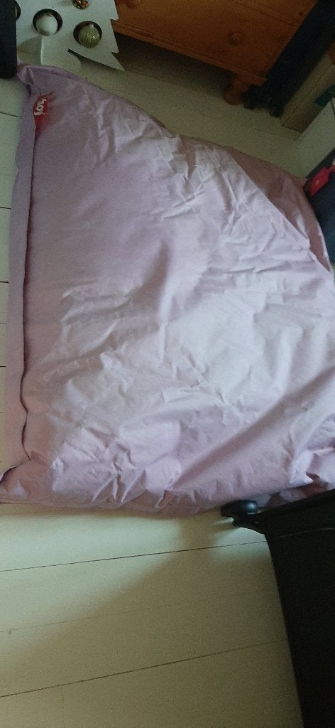 Fatboy 120 x 160 zitzak roze, Huis en Inrichting, Zitzakken, Ophalen, Gebruikt, Roze, Zitzak