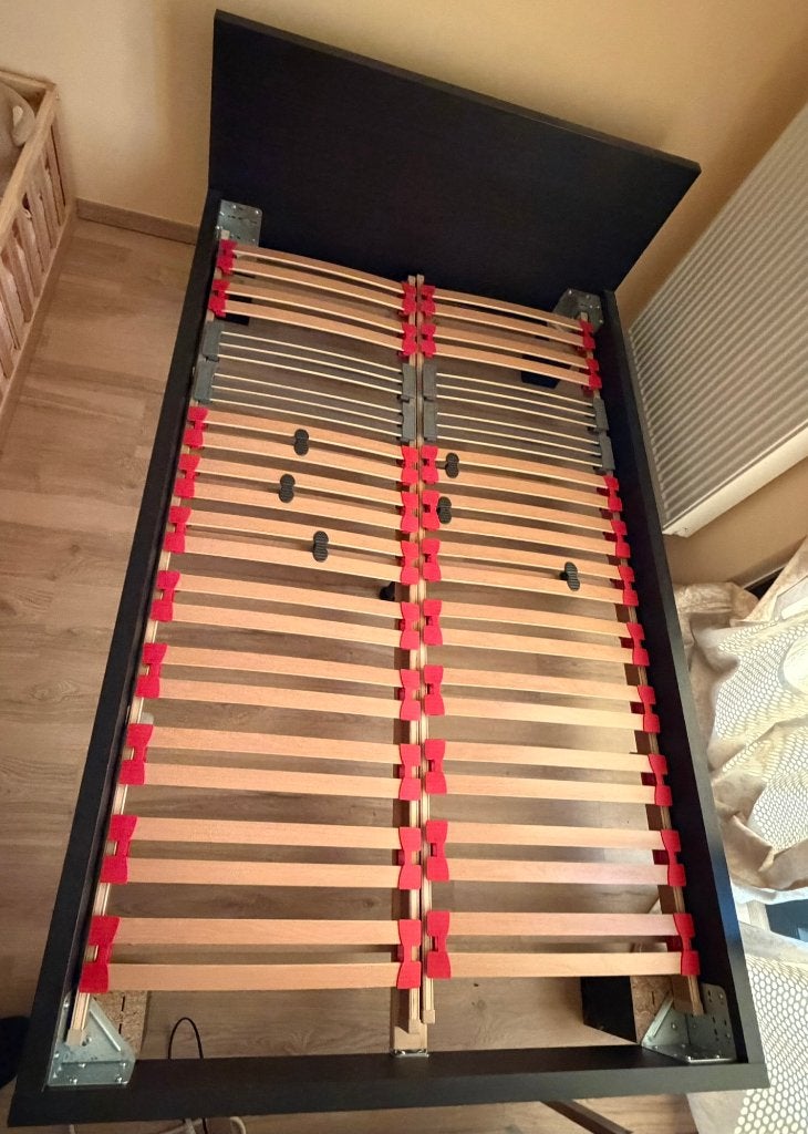 Lit 120x200 avec sommier, Maison & Meubles, Autres couleurs, Une personne, Enlèvement, Utilisé
