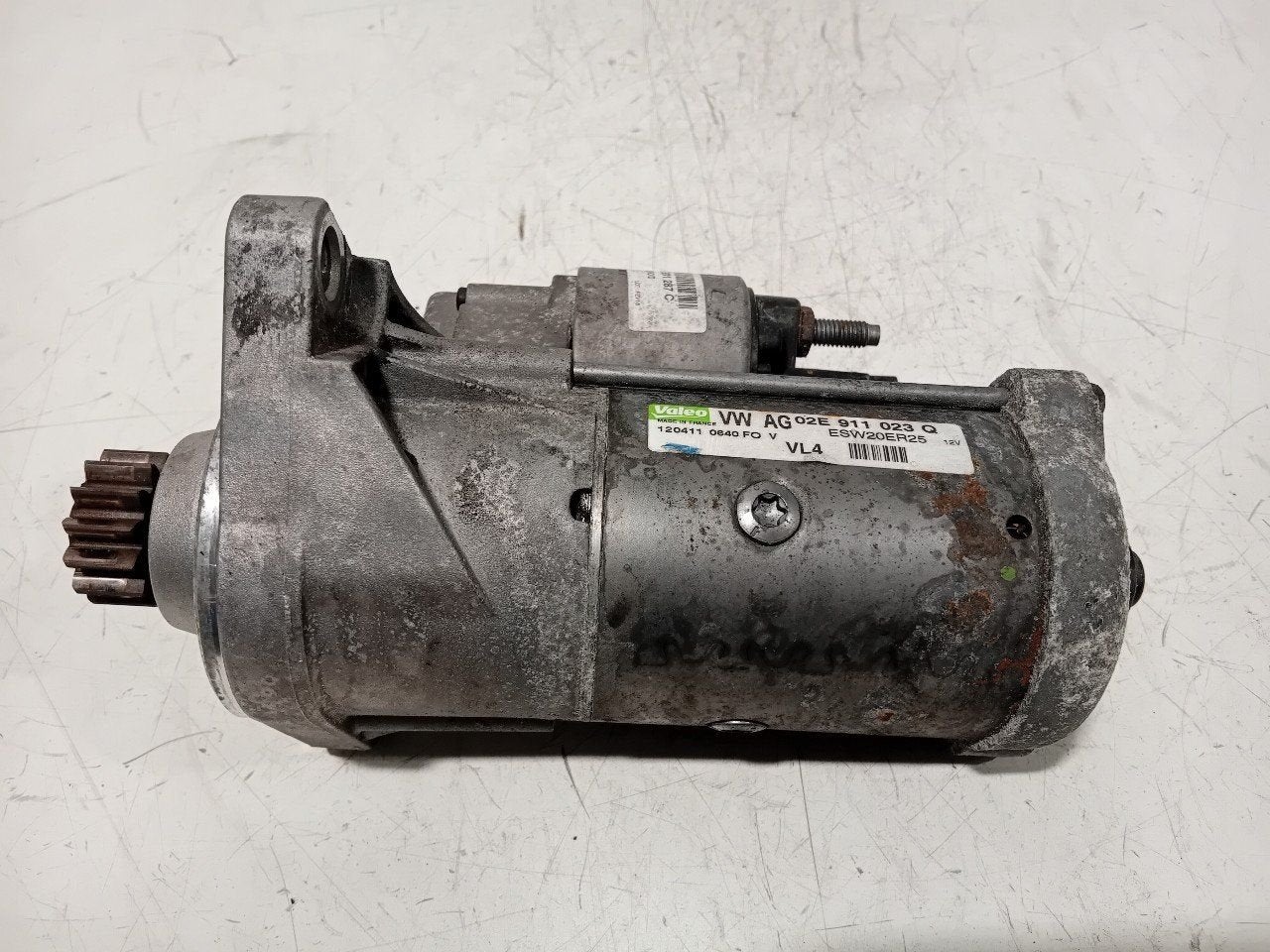 Startmotor Volkswagen Sharan, Van der Ven Autorecycling B.V., Ettenseweg 76, 4706 PB Roosendaal, The Netherlands, Enlèvement ou Envoi