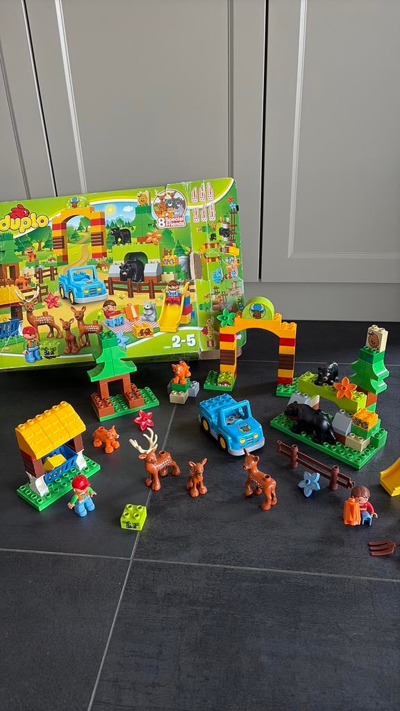 Duplo 2-5 dierenpark, Ophalen, Zo goed als nieuw