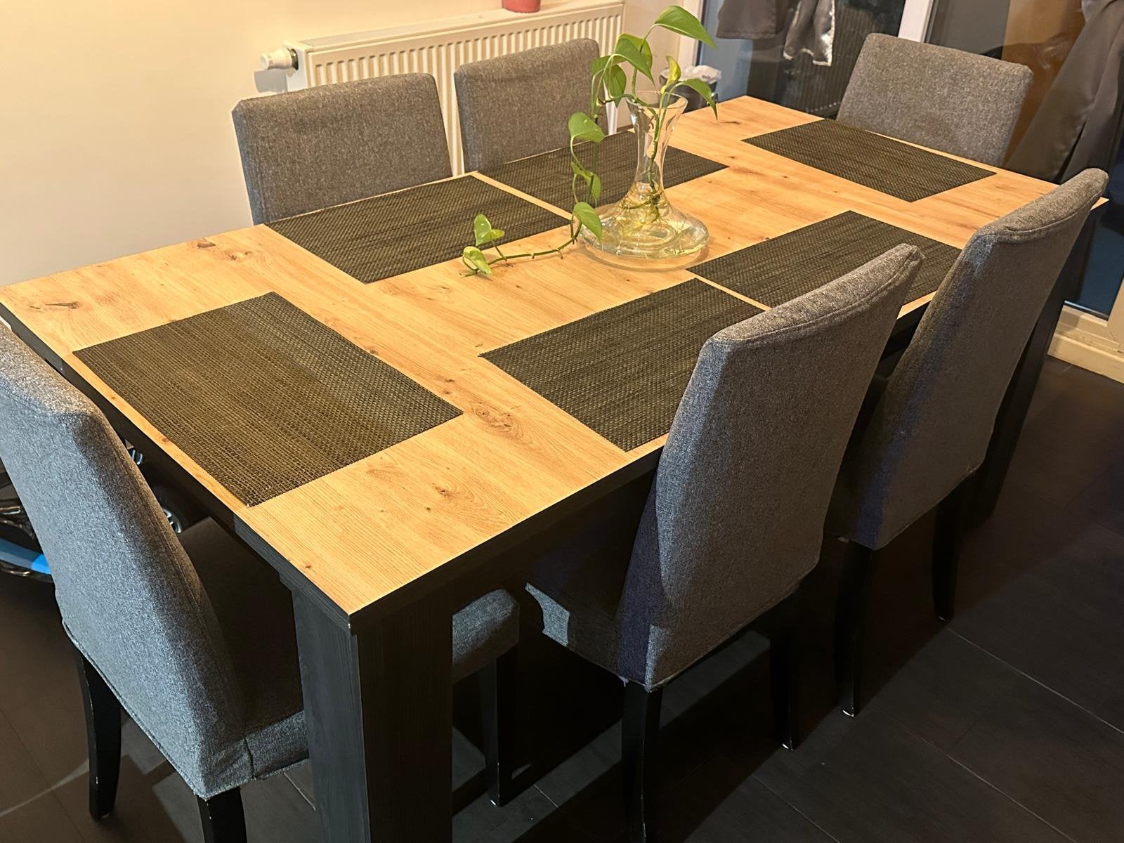Table avec chaise, Enlèvement, Comme neuf, Chaise