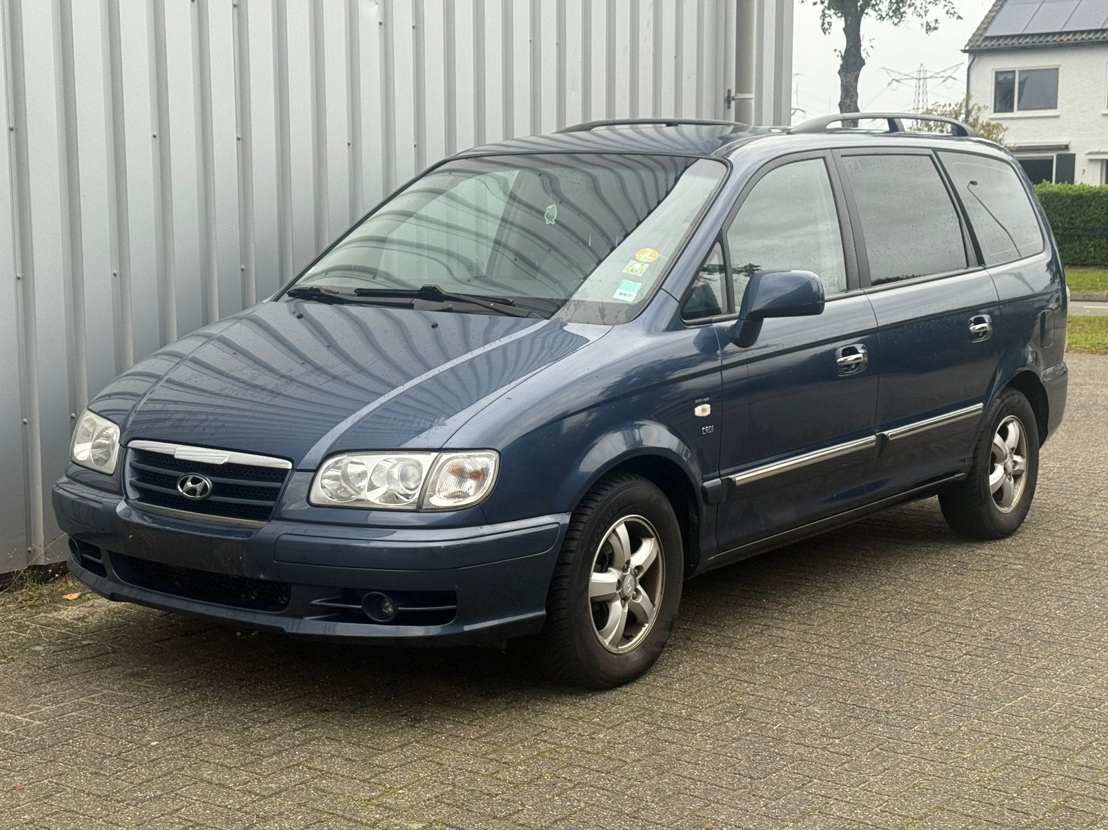 Hyundai Trajet 2.0 7pl LAGE KMS! Automaat DIESEL, Auto's, Automaat, 4 cilinders, 7 zetels, Leder