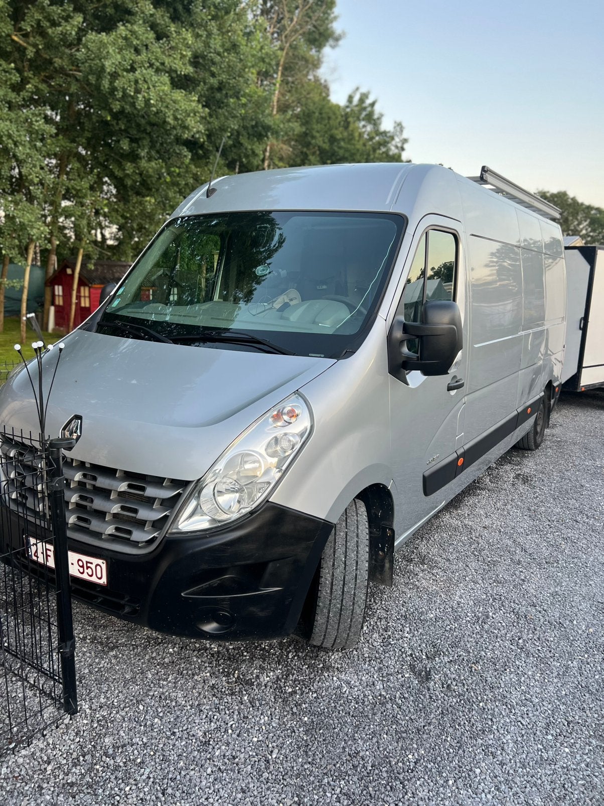 Renault master 3 in goede staat, Voorwielaandrijving, 2300 cc, Grijs, Overige carrosserie