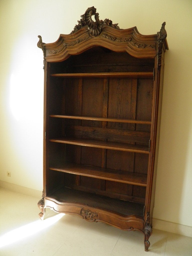 Zeer mooie boekenkast in eik., Ophalen