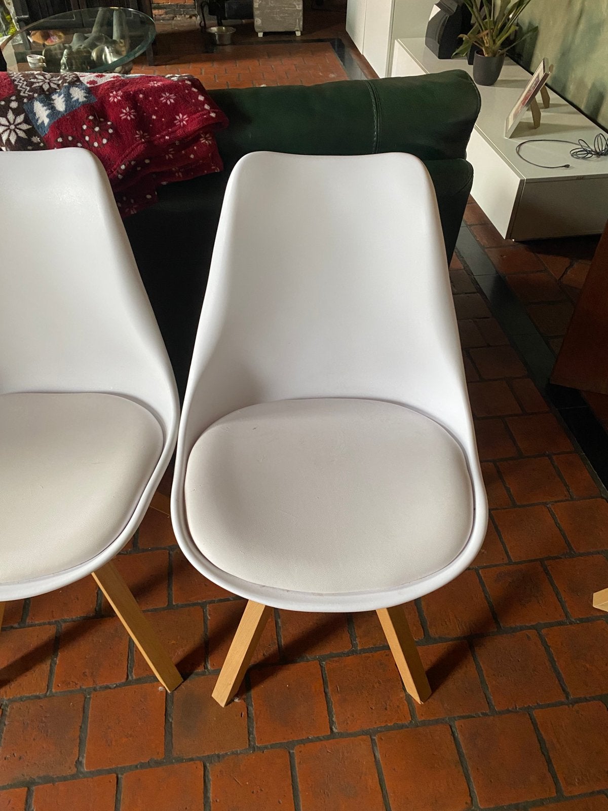 Chaises, Bois, Contemporain, Enlèvement, Blanc