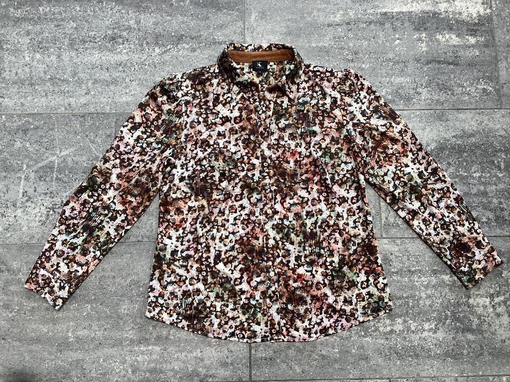 Shirt longsleeve K-design M/L, K-design, Bruin, Maat 42/44 (L), Nieuw