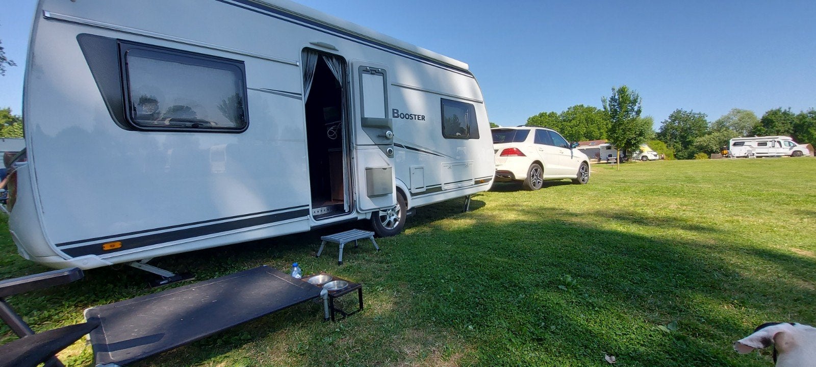 Tabbert Rossini Booster 540E van 2021, Caravanes & Camping, Caravanes, Particulier, Auvent, Tabbert