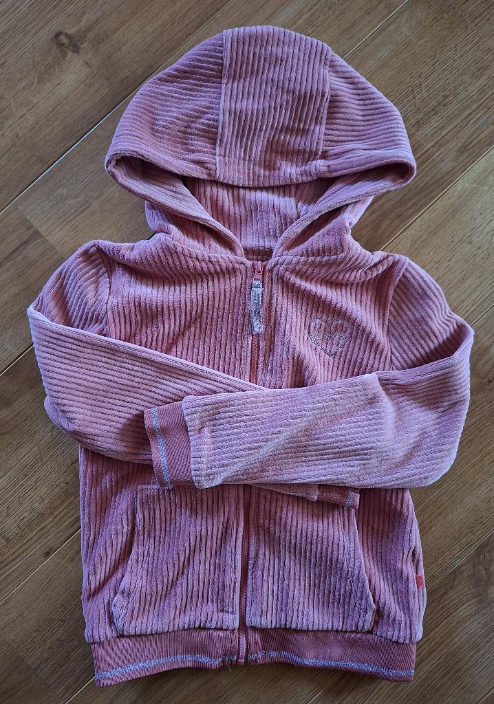 Someone oudroze velours vest 128, Kinderen en Baby's, Kinderkleding | Maat 128, Gebruikt, Meisje, Trui of Vest, Ophalen of Verzenden