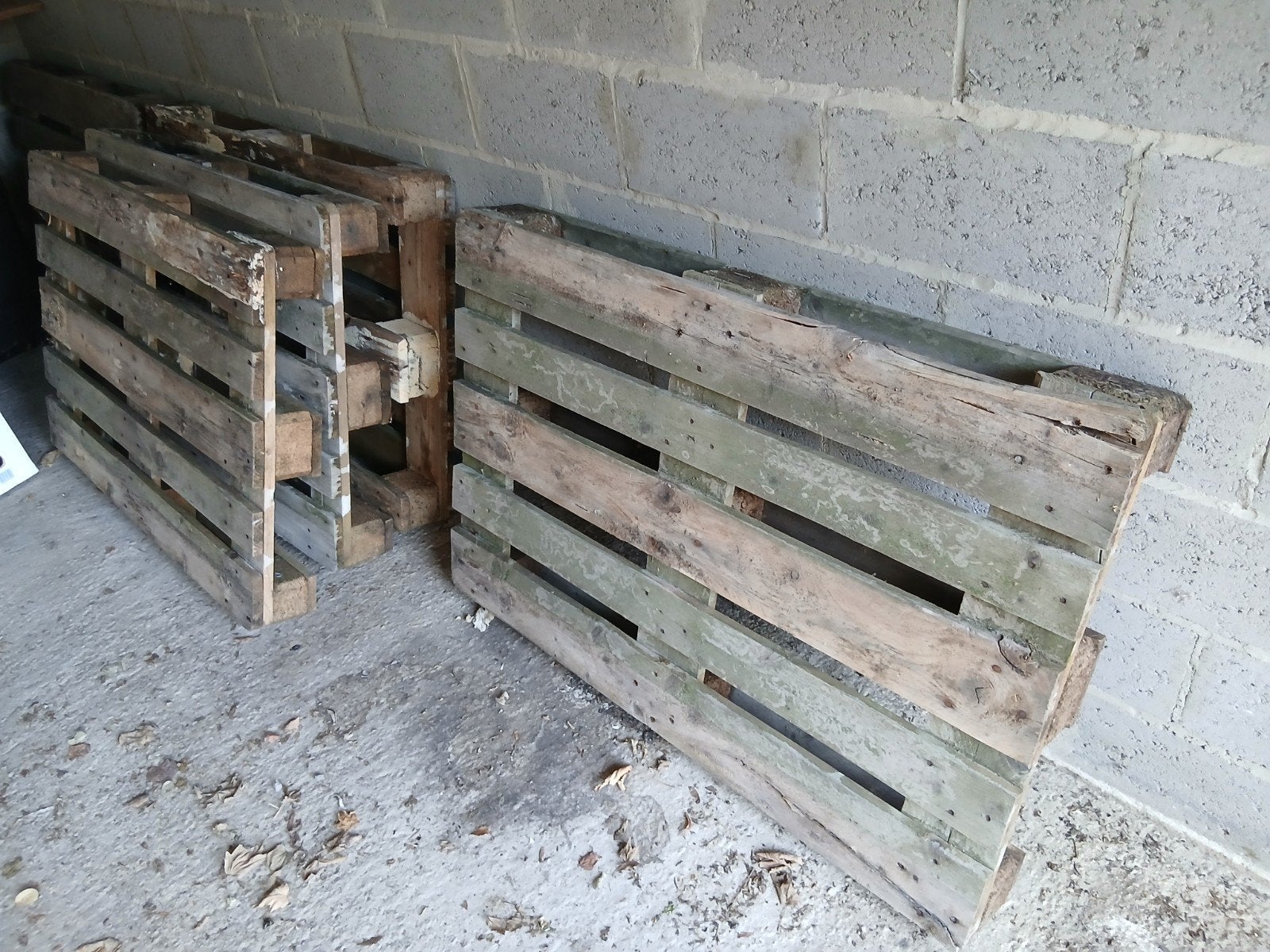 6 Europalets, Doe-het-zelf en Bouw, Hout en Planken, Ophalen