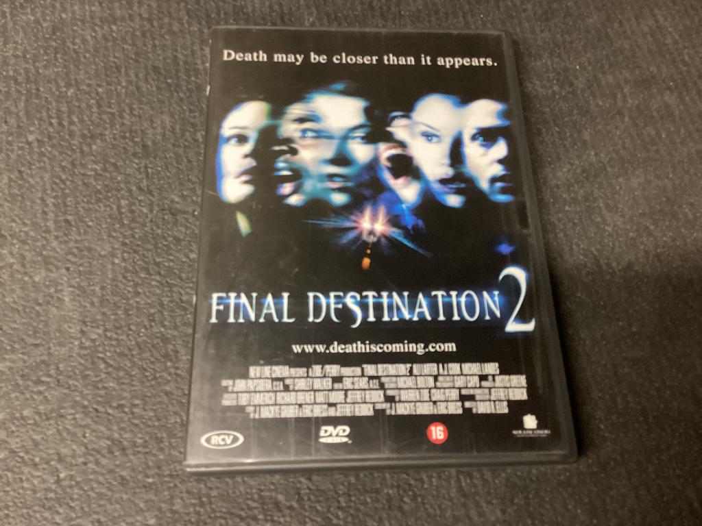 Final Destination 2, Cd's en Dvd's, Dvd's | Horror, Vanaf 16 jaar, Ophalen of Verzenden