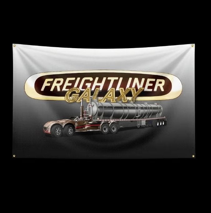 Grote vlaggen Freightliner (150x90cm) Nieuw., Diversen, Vlaggen en Wimpels, Ophalen of Verzenden, Nieuw