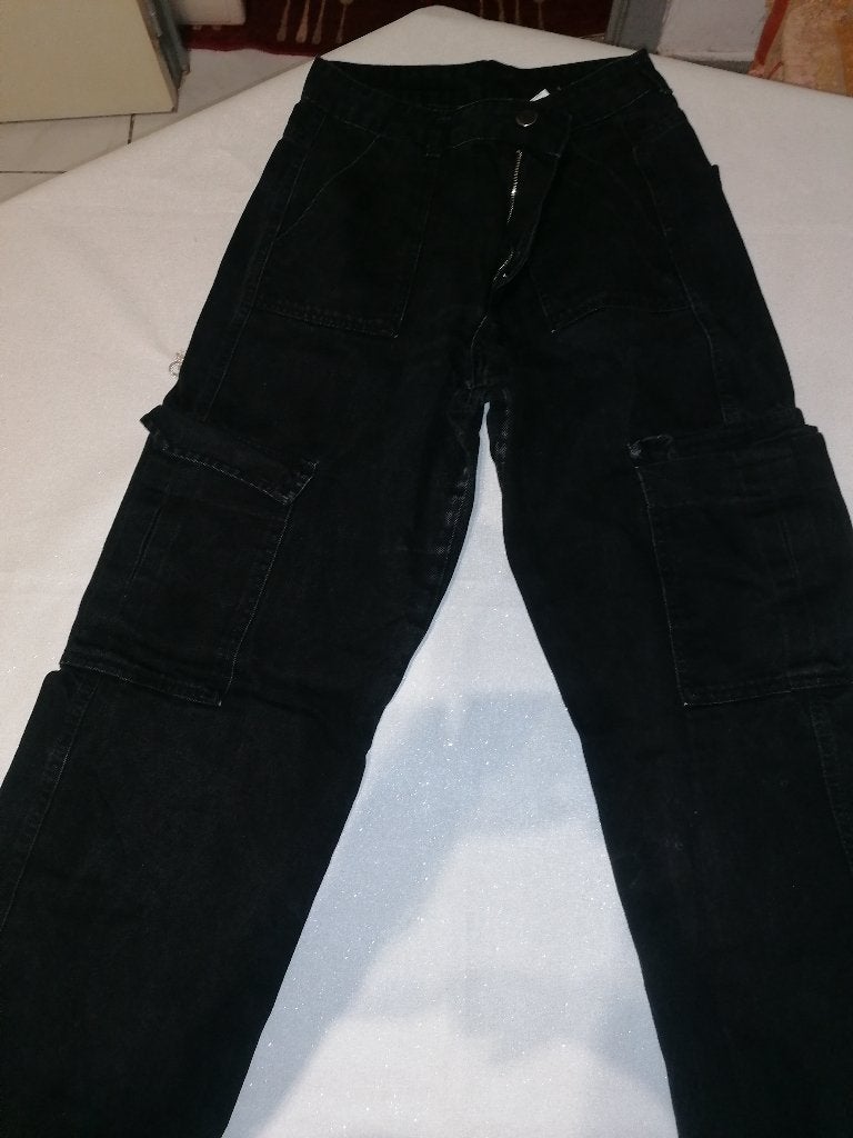pantalon large cargo, Enlèvement ou Envoi, Comme neuf, SHEIN, W30 - W32 (confection 38/40)