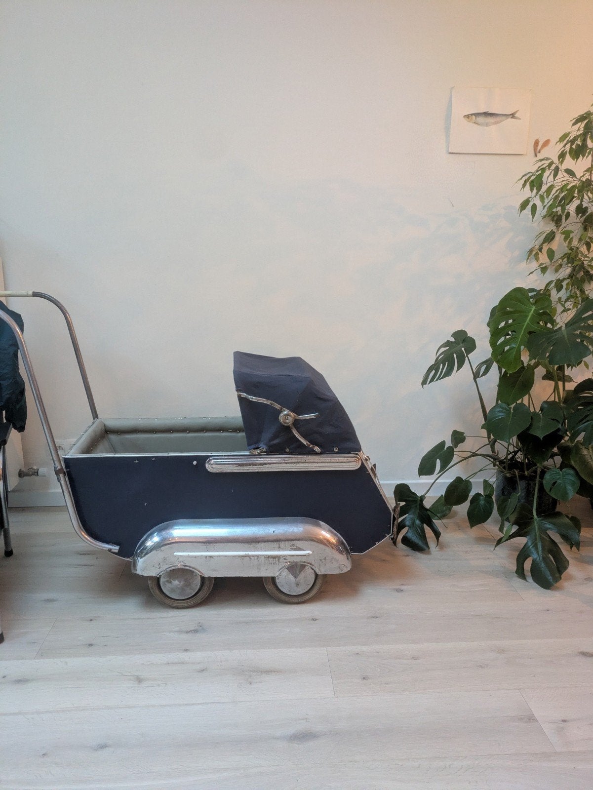 vintage kinderwagen jaren '50, Ophalen, Kinderwagen