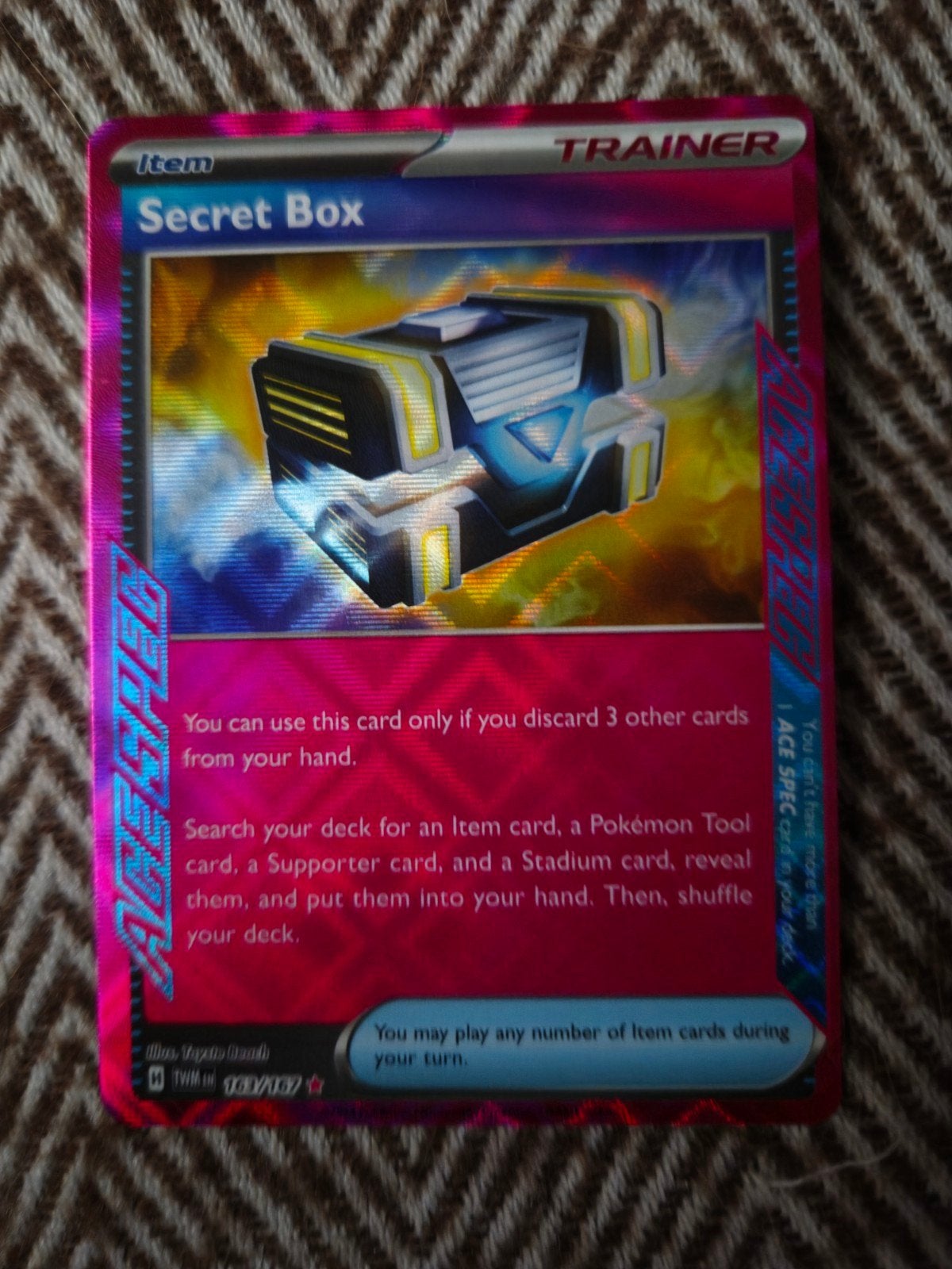 Secret Box, Hobby en Vrije tijd, Ophalen of Verzenden, Nieuw, Losse kaart, Foil