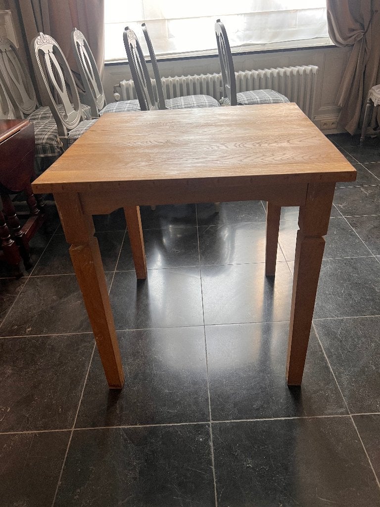 3 x tafel in teak, Huis en Inrichting, Ophalen, Hout