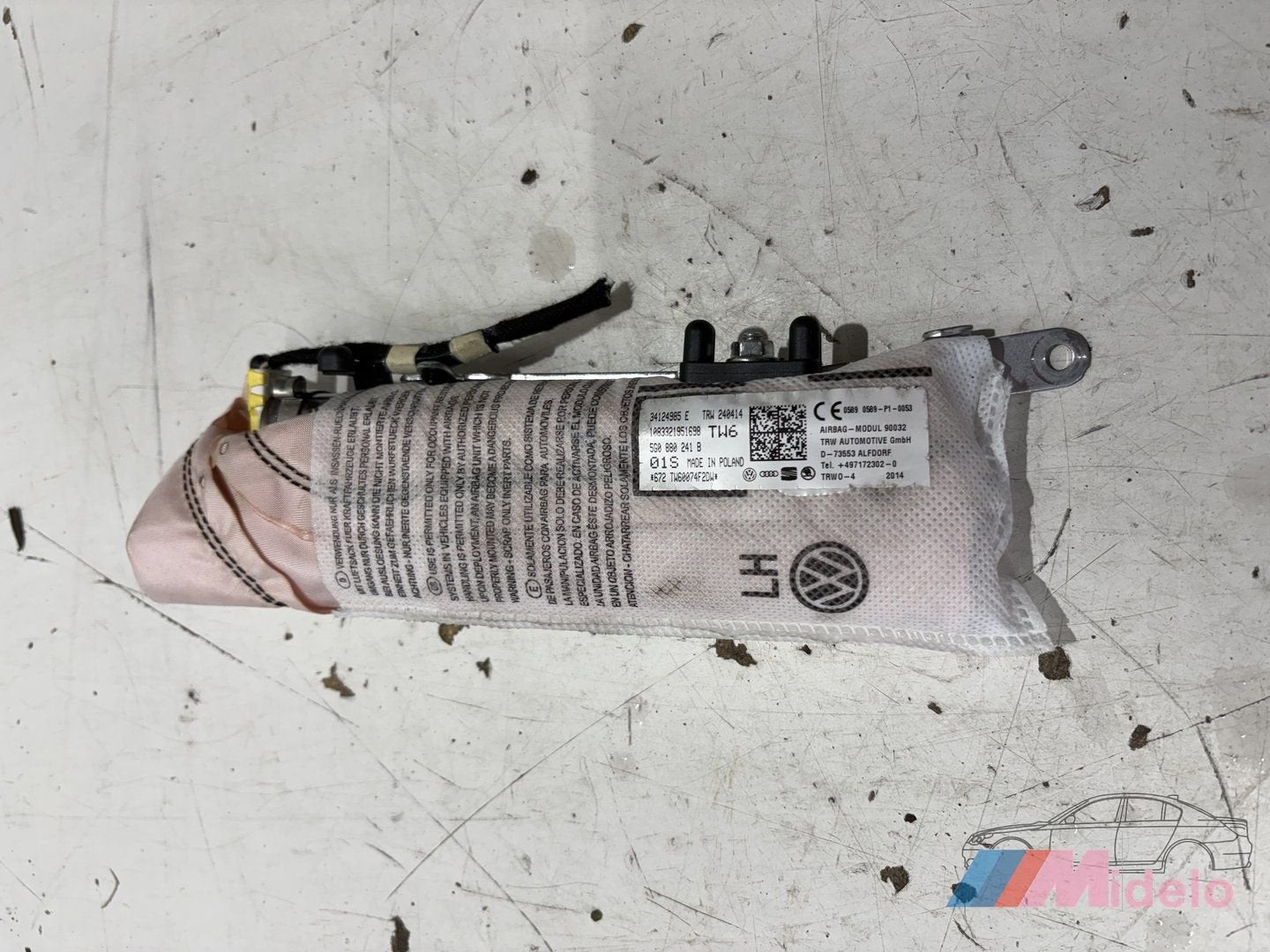 VW GOLF VII STOEL AIRBAG LINKS 5G0880241B, Auto-onderdelen, Gebruikt, -, Volkswagen, -