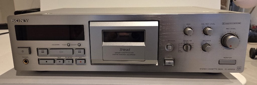 sony cassettedeck TC-KB920S qs reeks, Audio, Tv en Foto, Ophalen of Verzenden, Enkel, Sony, Tiptoetsen
