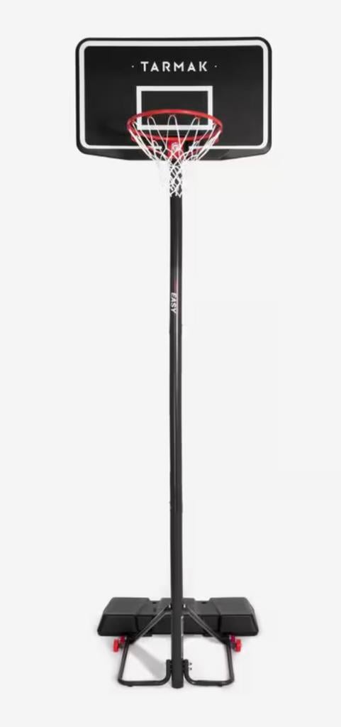 Decathlon B100 Easy zwart basketbalpaal, Sport en Fitness, Basketbal, Ophalen, Nieuw