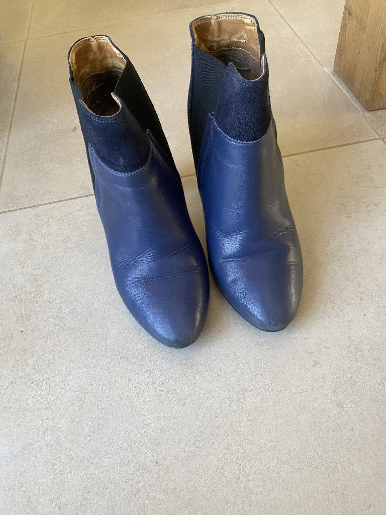 Blauwe enkellaarsjes Corso Venezia, Corso Venezia, Enlèvement ou Envoi, Boots et Botinnes, Porté