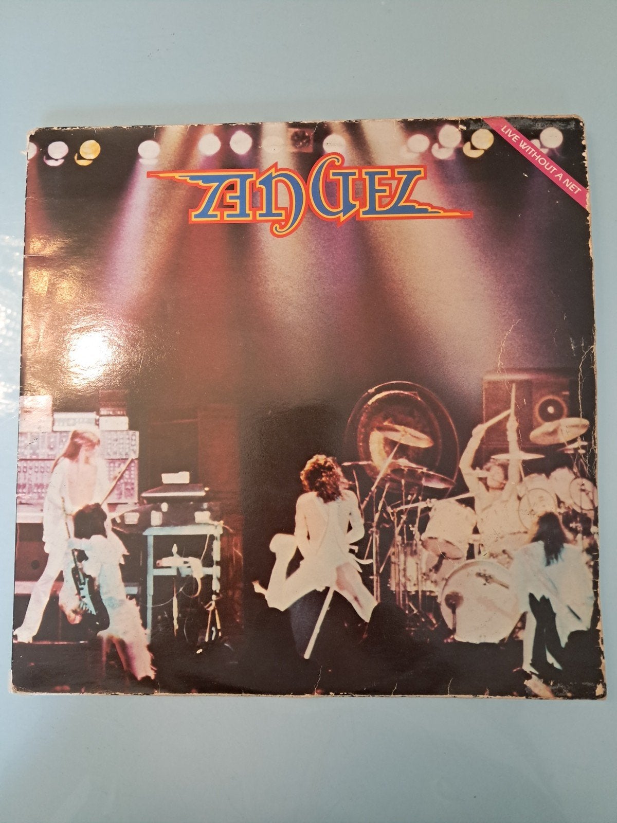 angel ..live without a net.. 2lp, Ophalen of Verzenden, Gebruikt