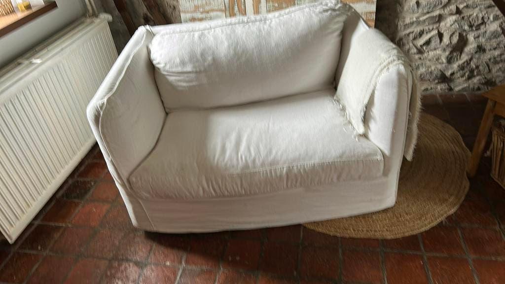 Divan lit une place ampm la redoute, 75 à 100 cm, Moins de 150 cm, Enlèvement, Cottage