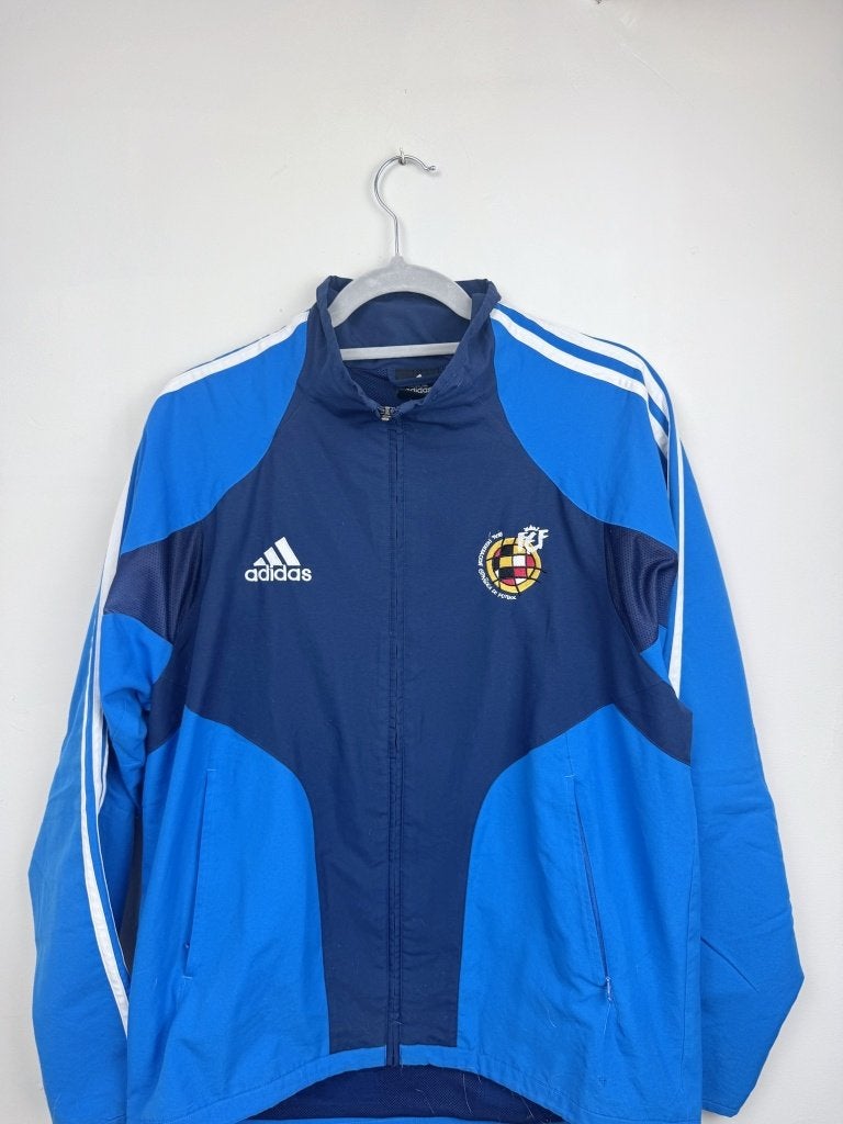 Spanje 2004 trainingsjack Adidas S, Sport en Fitness, Maat S, Ophalen of Verzenden, Gebruikt, Overige typen