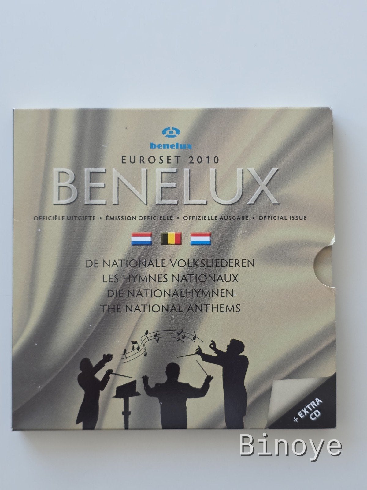 Euro Benelux 2010 FDC – Hymnes nationaux, Timbres & Monnaies, Enlèvement ou Envoi, Belgique, Série