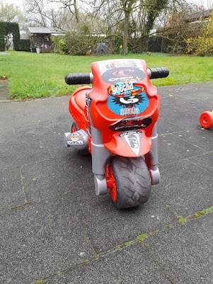 kindermoto, Fietsen en Brommers, Fietsen | Kinderfietsjes, Ophalen, Gebruikt, Minder dan 16 inch