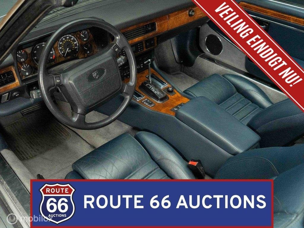 Jaguar XJS12 Cabriolet | 1992 | Route 66 Auctions, Autos, Achat, Entreprise, Boîte manuelle, Autre carrosserie