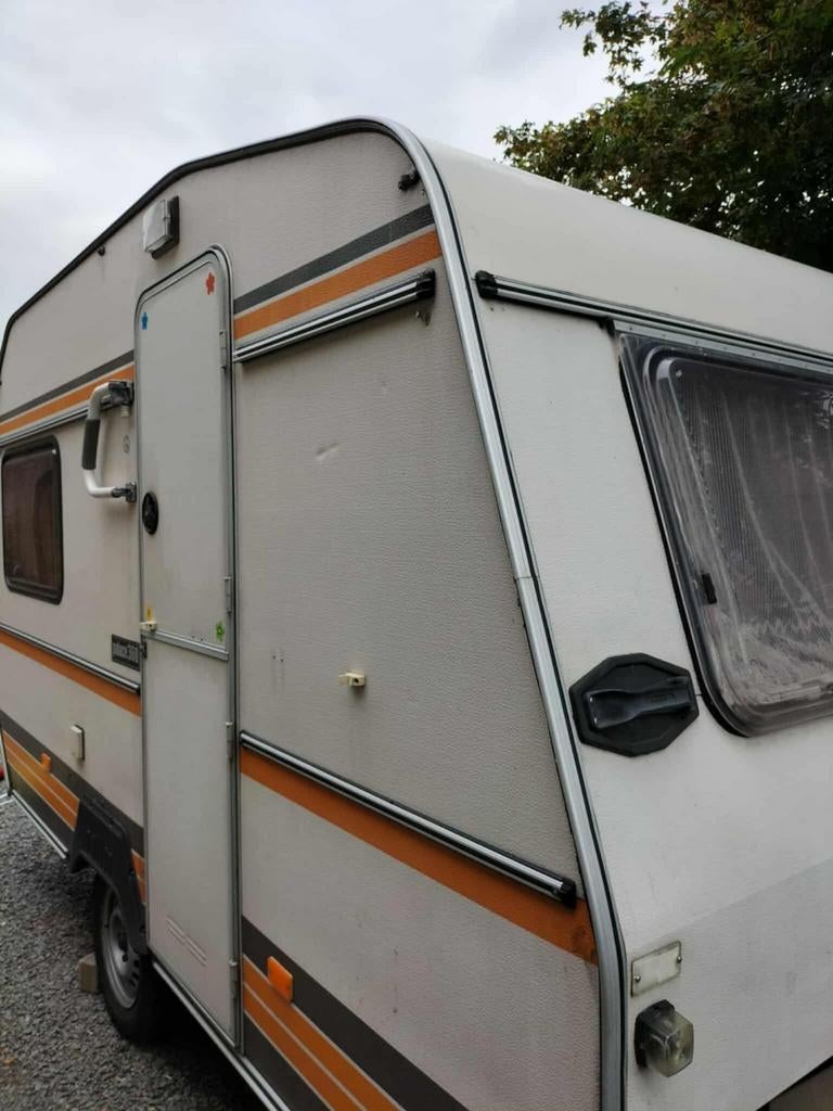 Retro caravan gekeurd, Caravans en Kamperen, Particulier