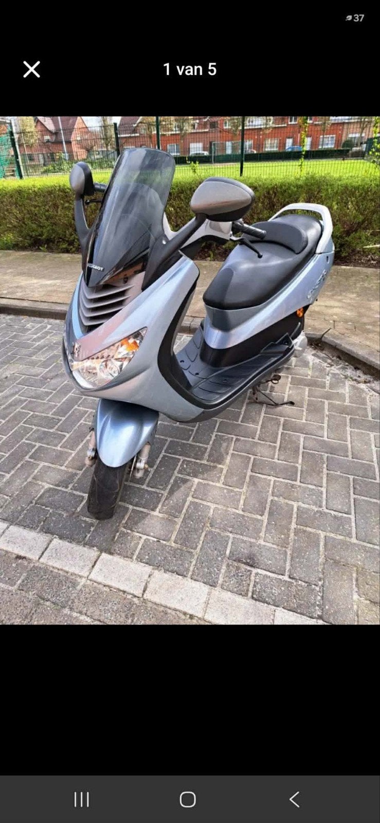 peugeot elystar voor opmaak of onderdelen, Vélos & Vélomoteurs, Enlèvement