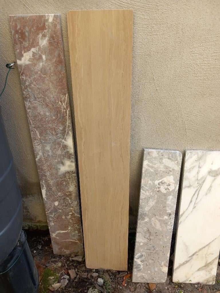 marmeren tabletten, Enlèvement, Utilisé