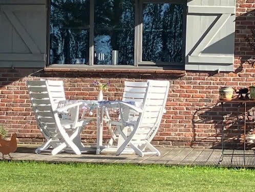 Triconfort design Tuinset, Jardin & Terrasse, Chaise, Salons de jardin, Utilisé, Enlèvement