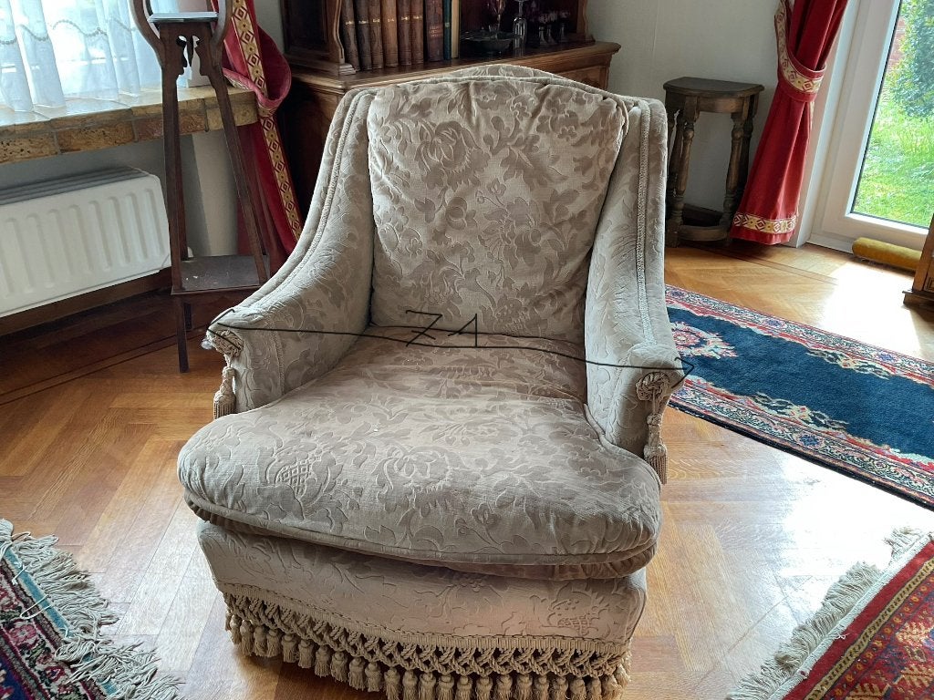 Zetel, Enlèvement, Utilisé, Tissus, Klassiek
