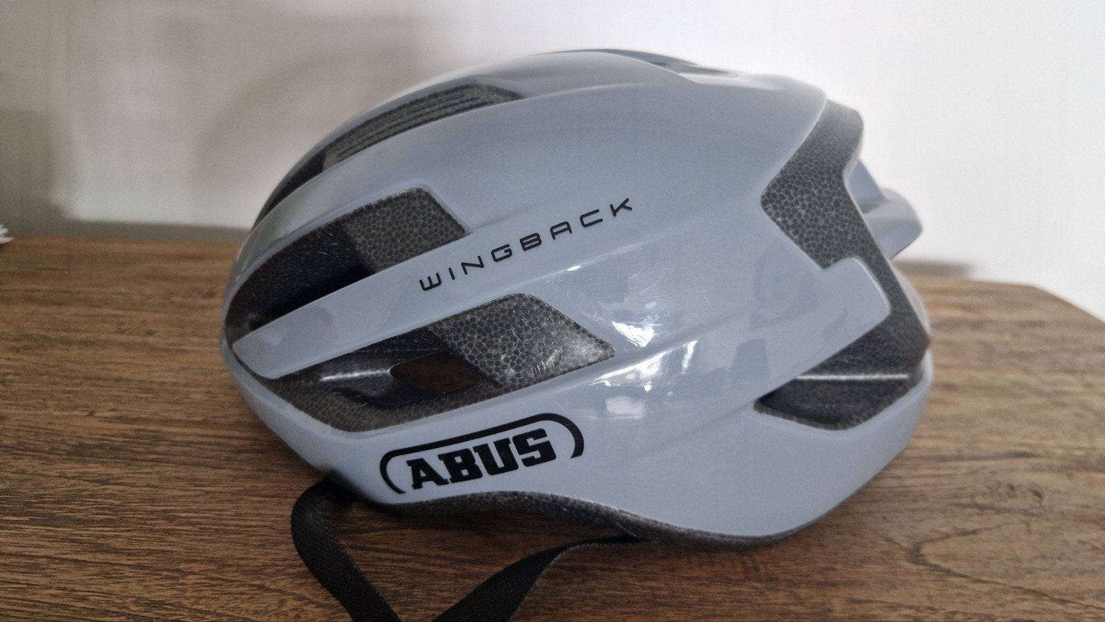 Fietshelm M. Abus Wingback racehelm grijs, Ophalen
