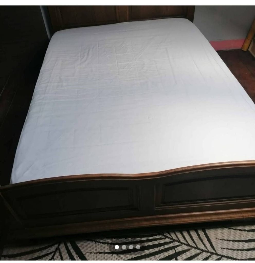Lit breton 2 personnes, Maison & Meubles, Chambre à coucher | Lits, Breton, 140 cm, Brun, Enlèvement
