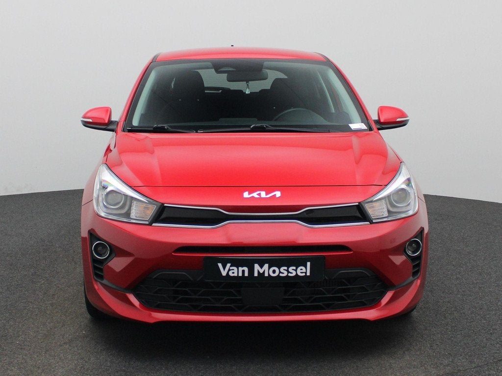 Kia Rio 1.0 T-GDi MHEV DynamicPlusLine, Auto's, Kia, Voorwielaandrijving, Stof, Gebruikt, Euro 6