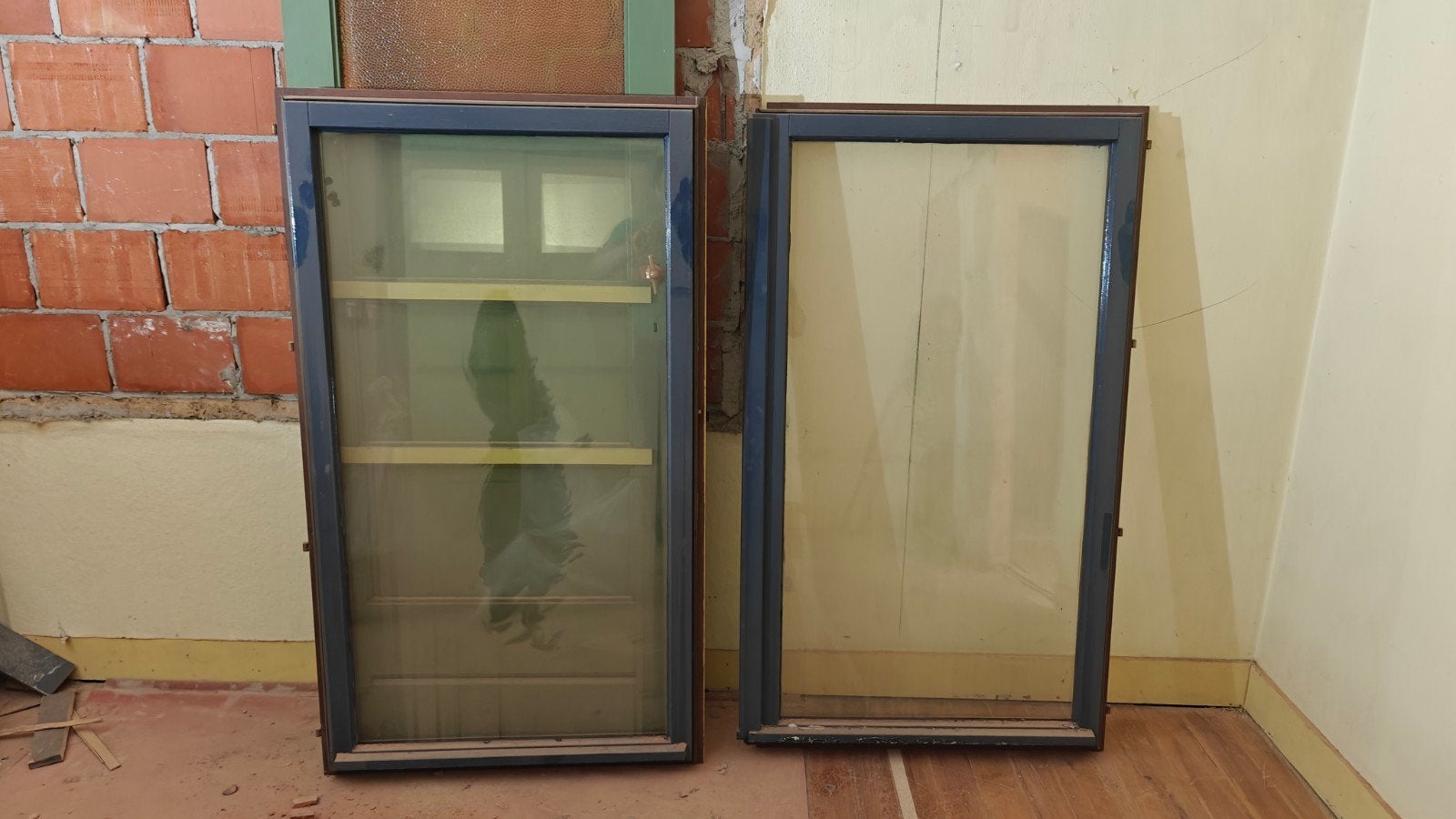 dubbelraam te koop, Ophalen