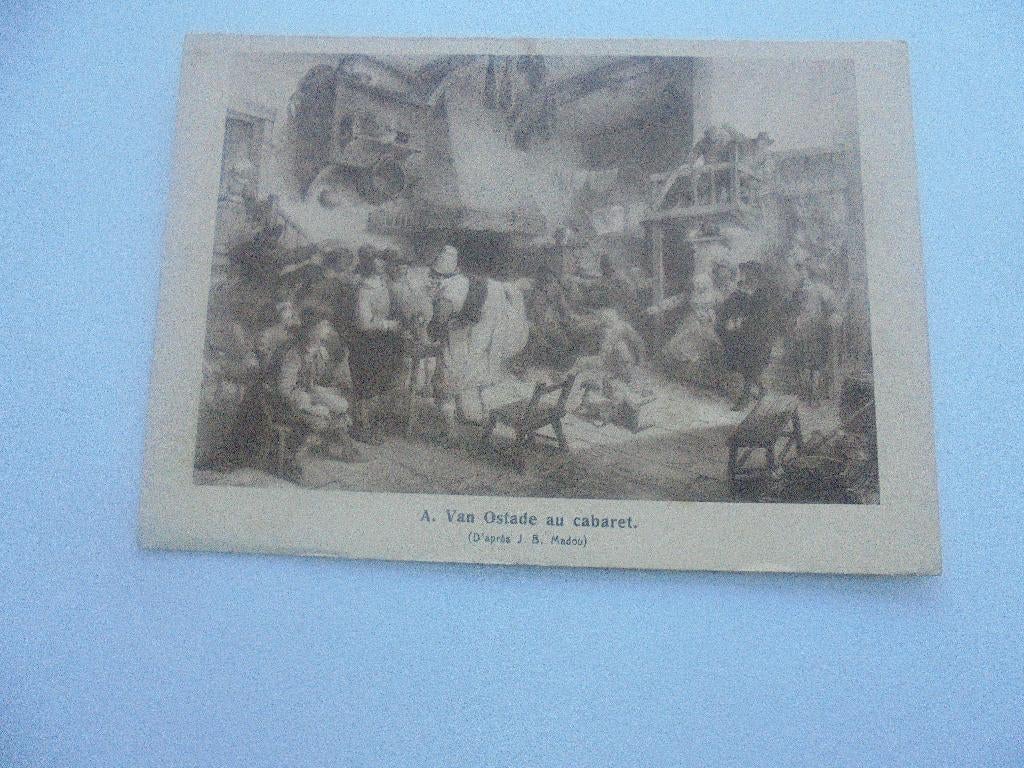 adrien van ostade-au cabaret, Verzenden, 1940 tot 1960, Ongelopen, Sterren en Beroemdheden