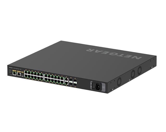 Switch NETGEAR AV-Line M4250 26G4XF PoE+, Computers en Software, Ophalen of Verzenden, Zo goed als nieuw