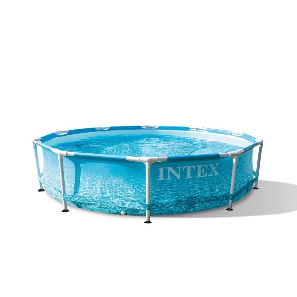 Zwembad, Jardin & Terrasse, Piscines, Neuf, 200 à 400 cm, Rond, Enlèvement
