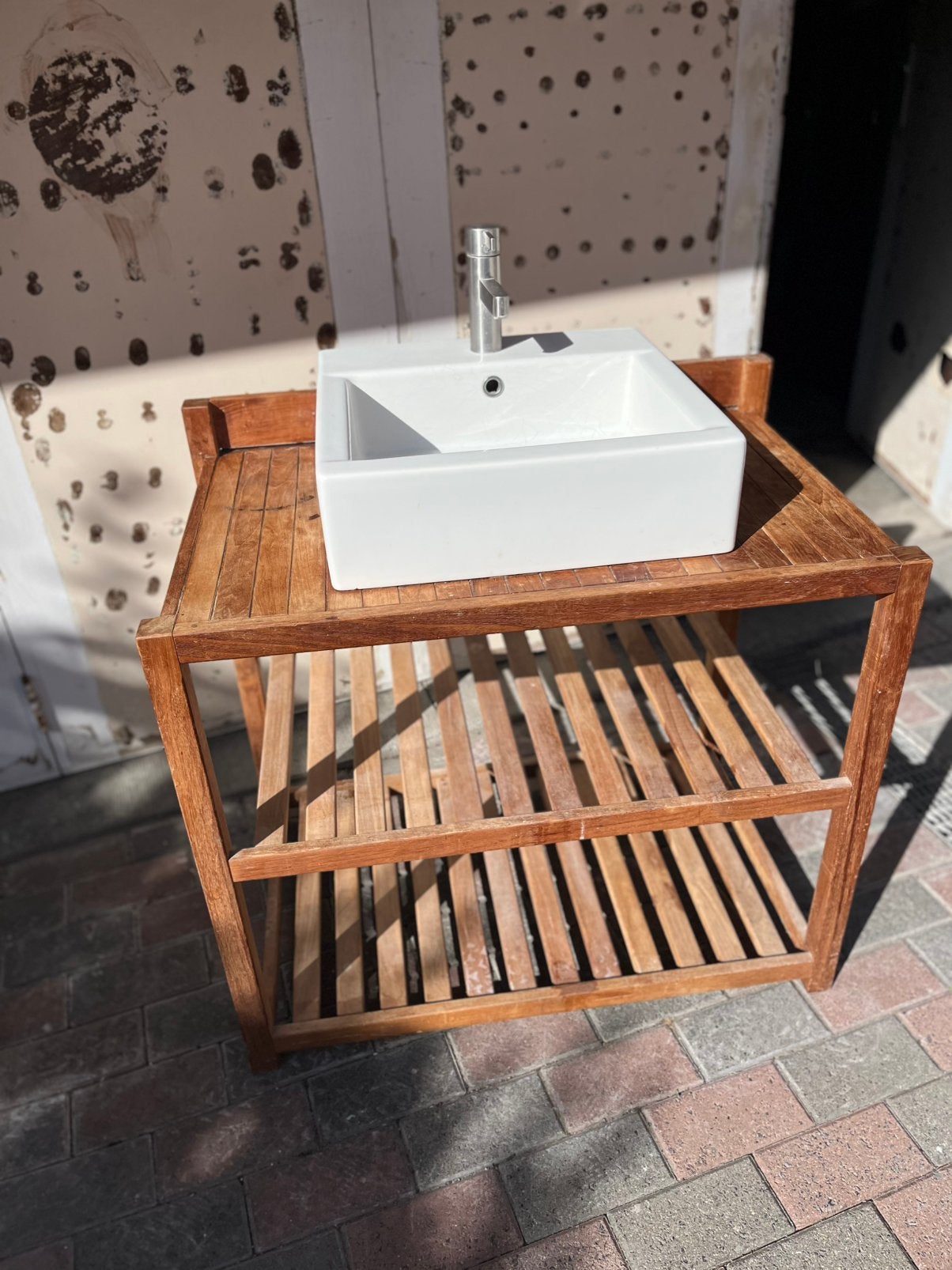 Donne - Meuble de salle de bain avec vasque et robinet, Moins de 100 cm, Meuble lavabo, Enlèvement, Utilisé